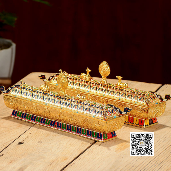 Dharmachakra Eight Auspicious Incense Burner (Large)