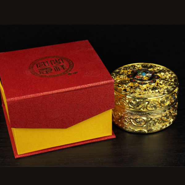 Eight Auspicious Double Dorje Incense Burner - Image 5
